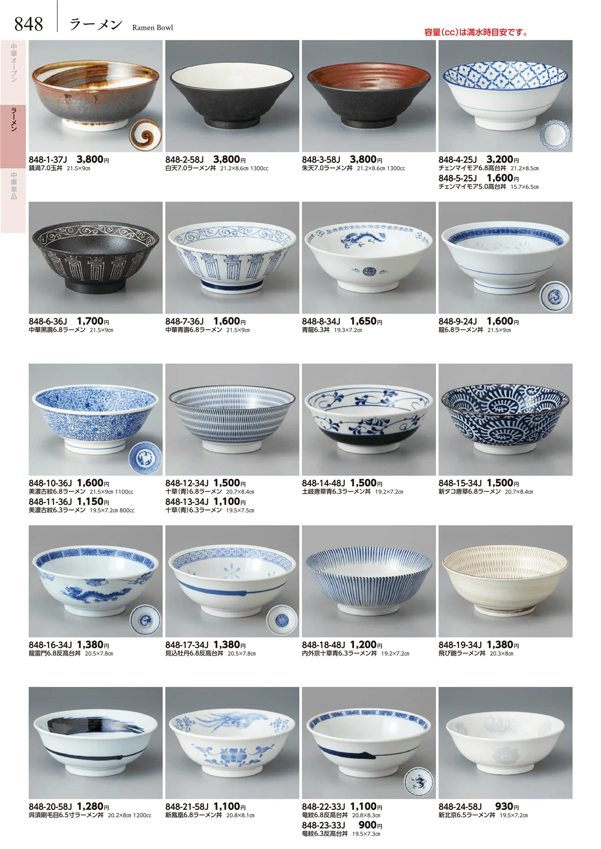みやび街道vol.5・ページ番号848・卓上小物・蓋物・カメ・薬味入・すり鉢・灰皿