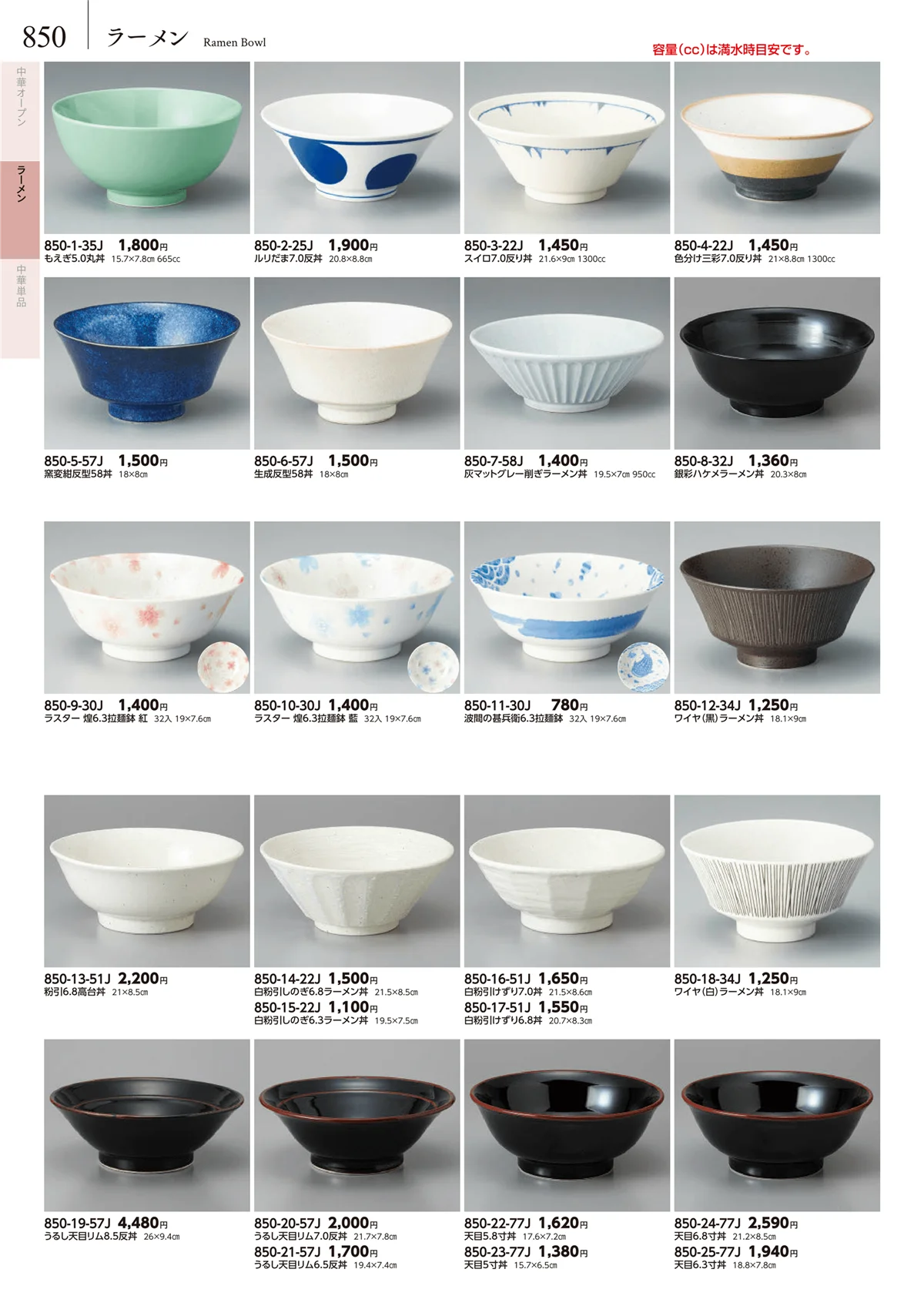 みやび街道vol.5・ページ番号850・卓上小物・蓋物・カメ・薬味入・すり鉢・灰皿