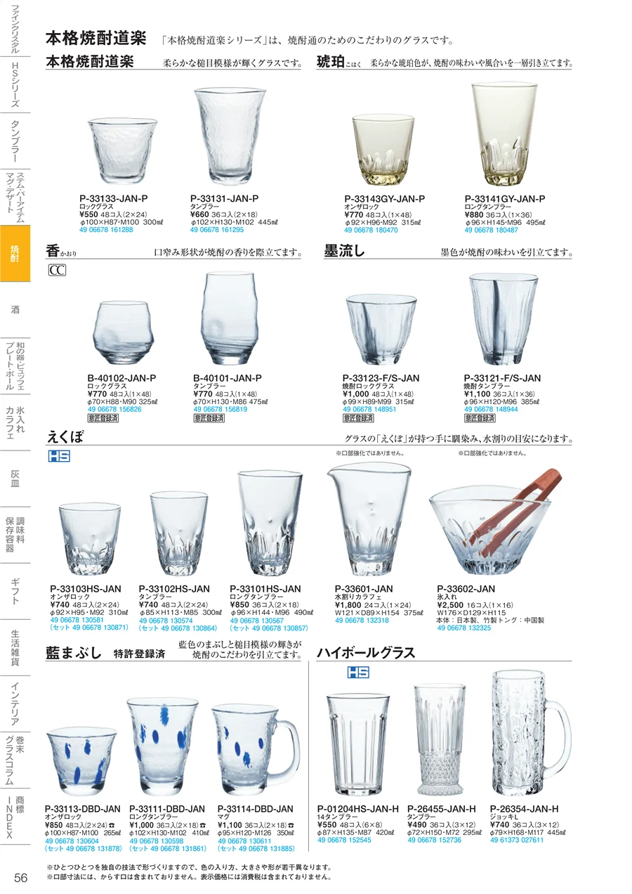 焼酎・お茶 ページ56