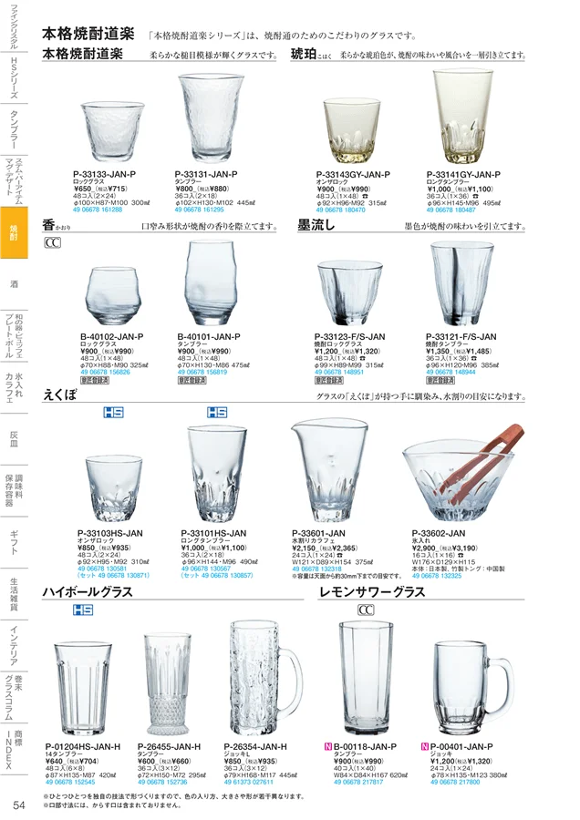 焼酎・お茶 ページ54