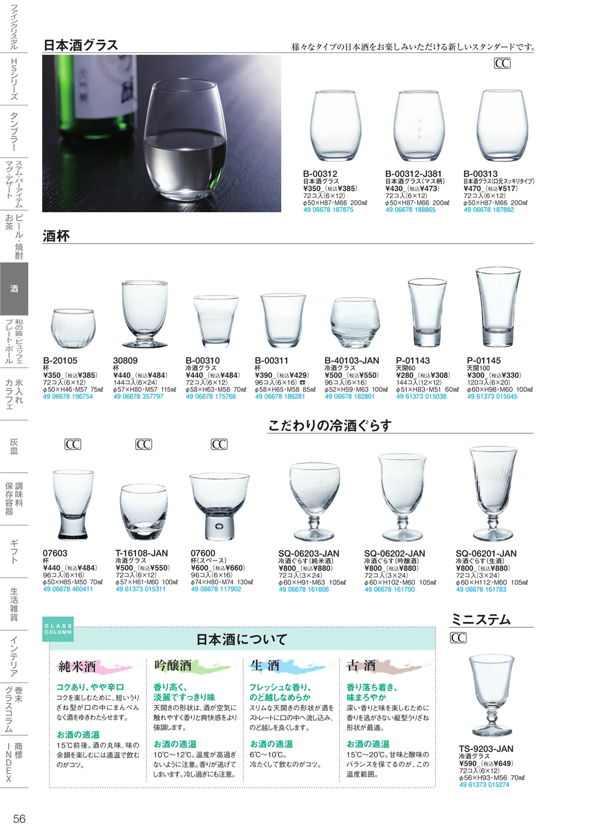 東洋佐々木ガラス2023・ページ番号56・酒