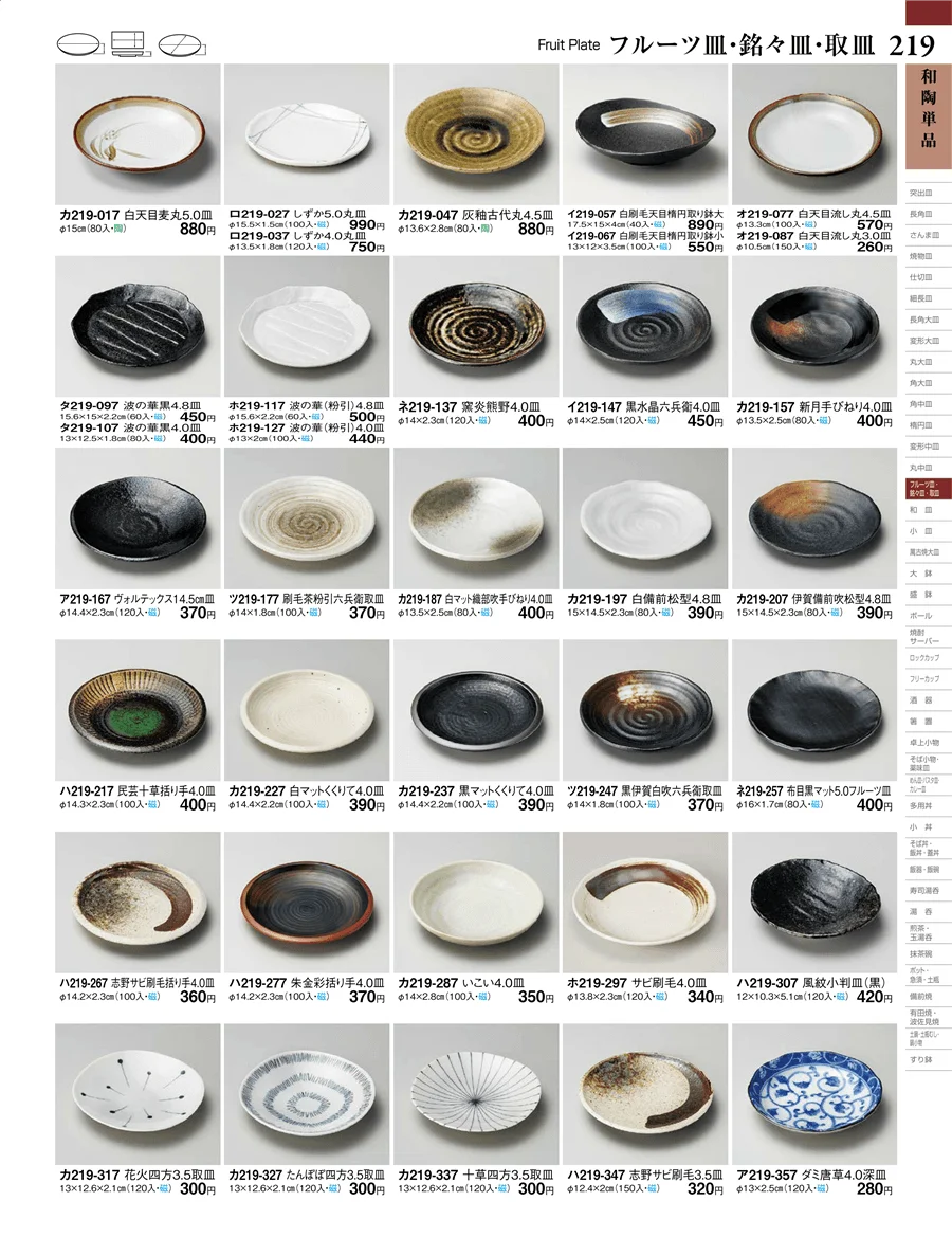 和陶単品 ページ219