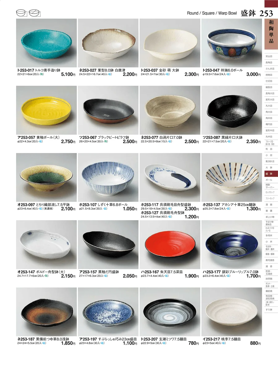 和陶単品 ページ253