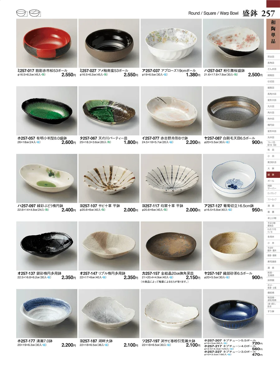 和陶単品 ページ257