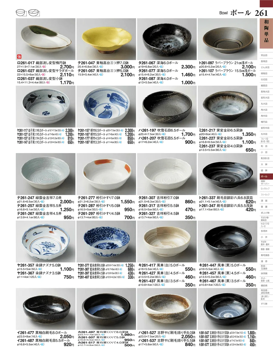 和陶単品 ページ261