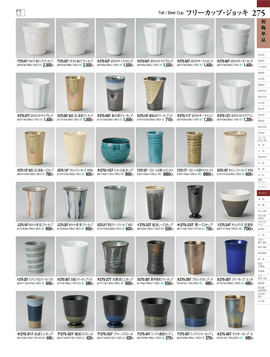 和陶単品 ページ275