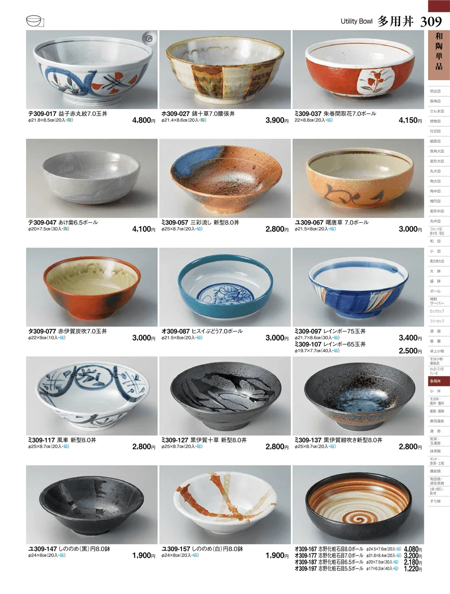 和陶単品 ページ309