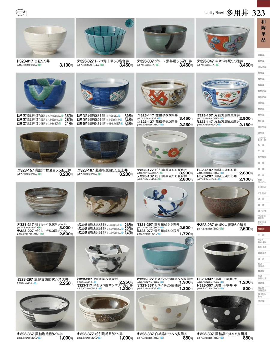 和陶単品 ページ323