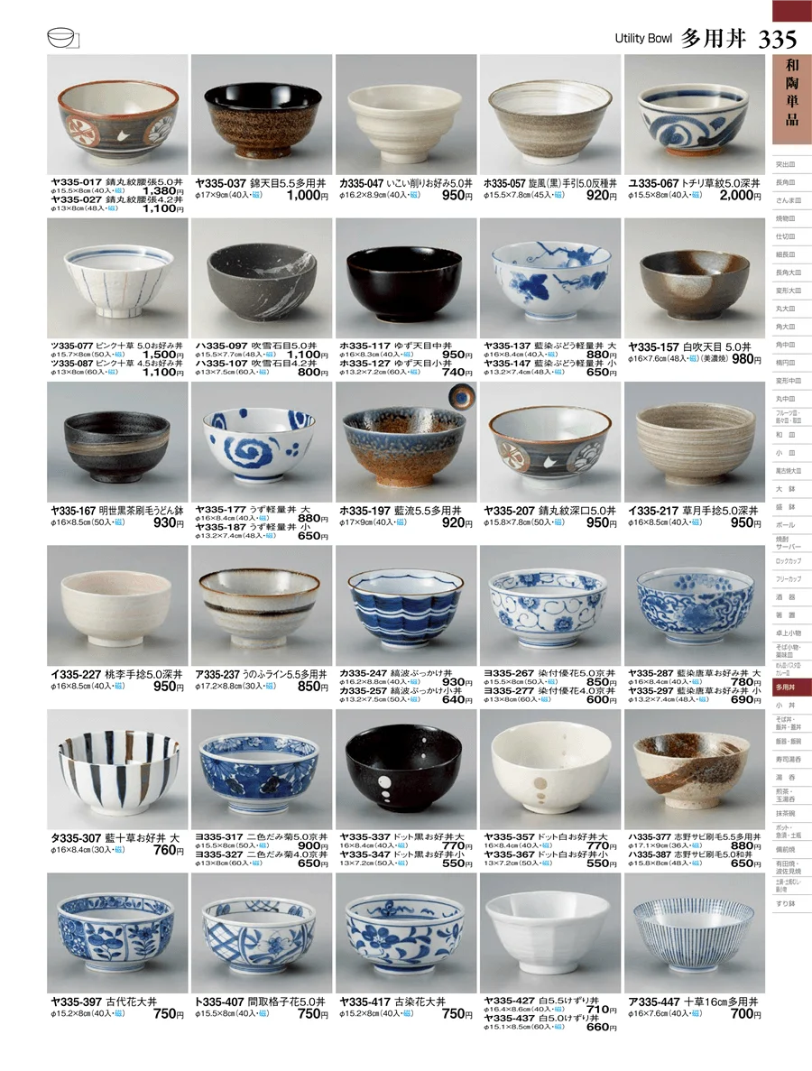 和陶単品 ページ335