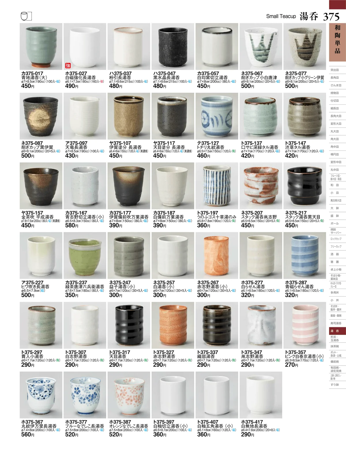 ときわvol.27・ページ番号375・和陶単品