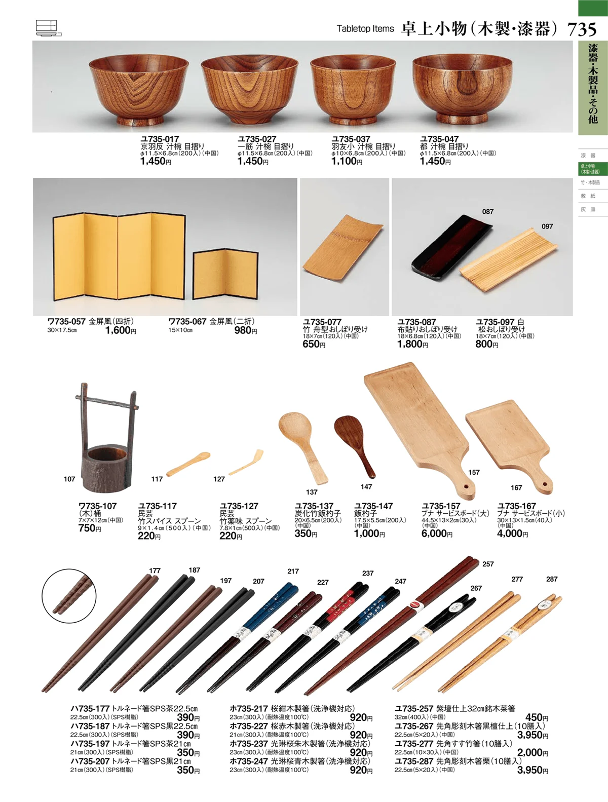 ときわvol.27・ページ番号735・漆器・木製品・その他