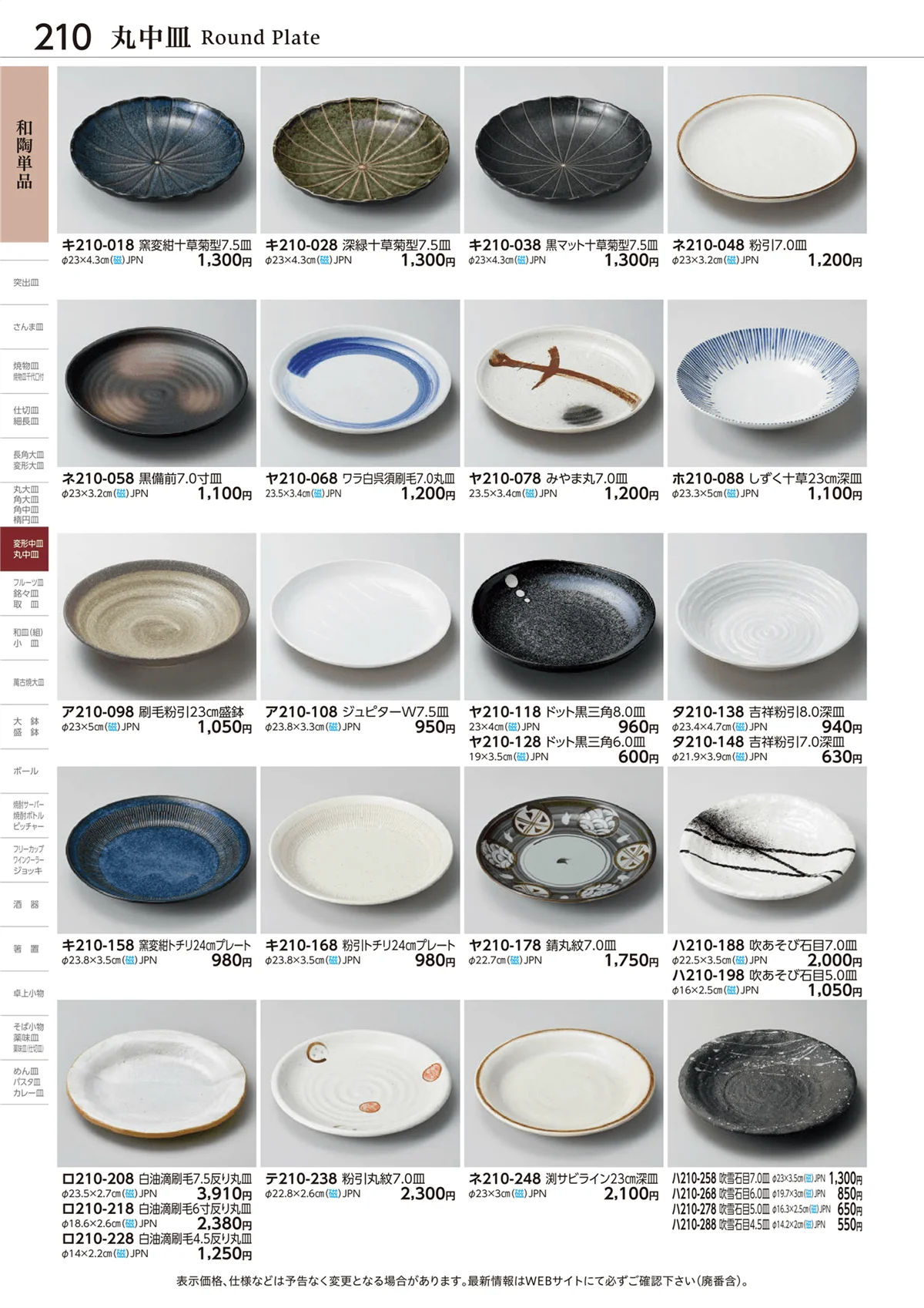 ときわvol.28・ページ番号210・和陶単品