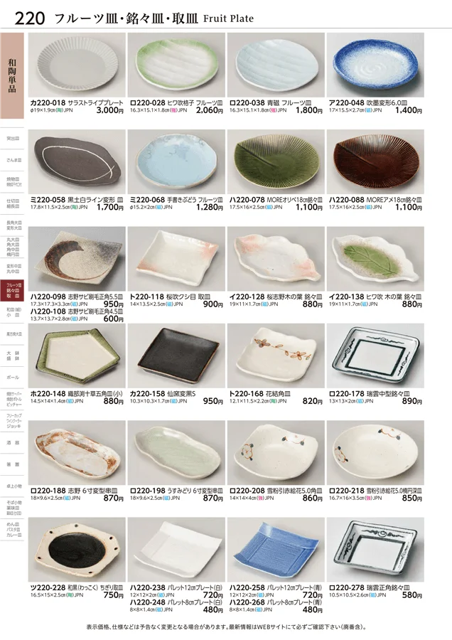 和陶単品 ページ220