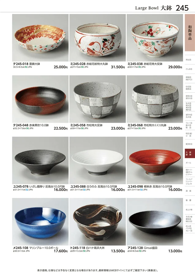 和陶単品 ページ245