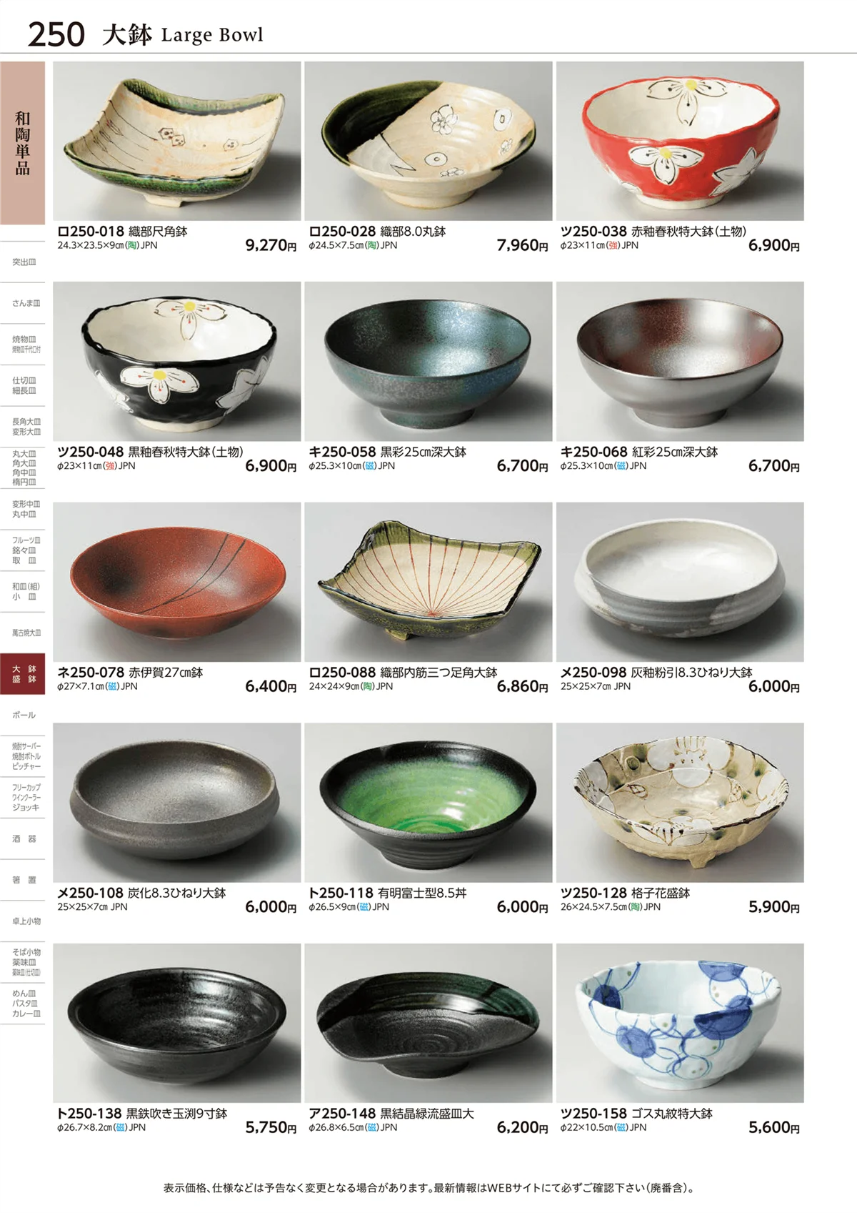ときわvol.28・ページ番号250・和陶単品