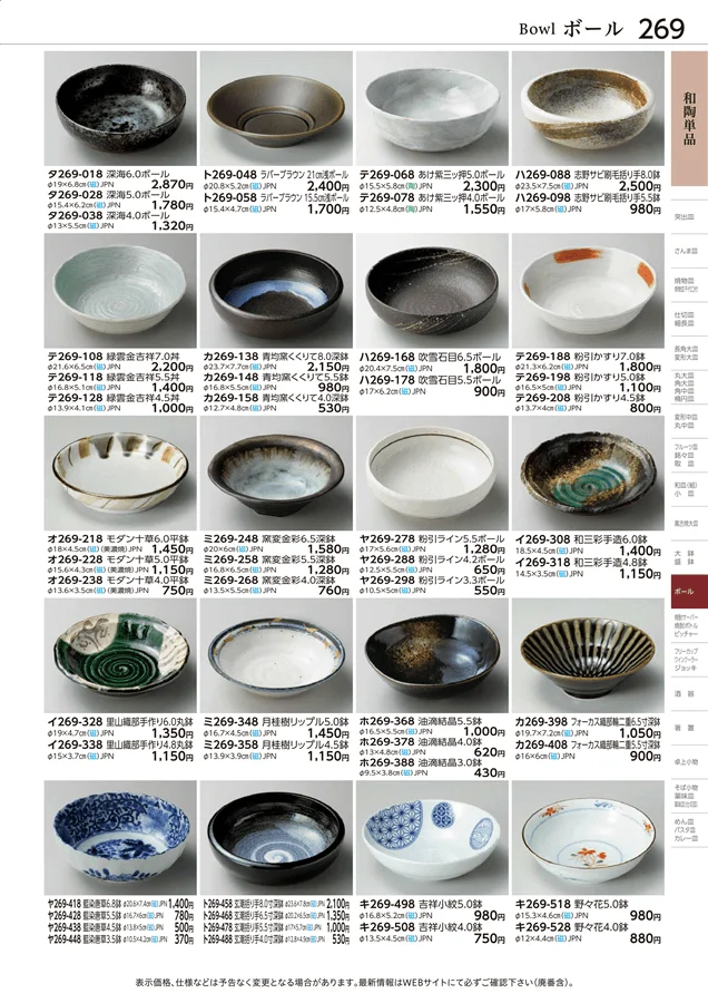 和陶単品 ページ269