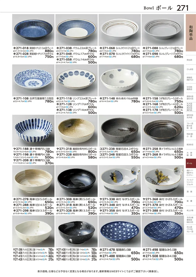 和陶単品 ページ271