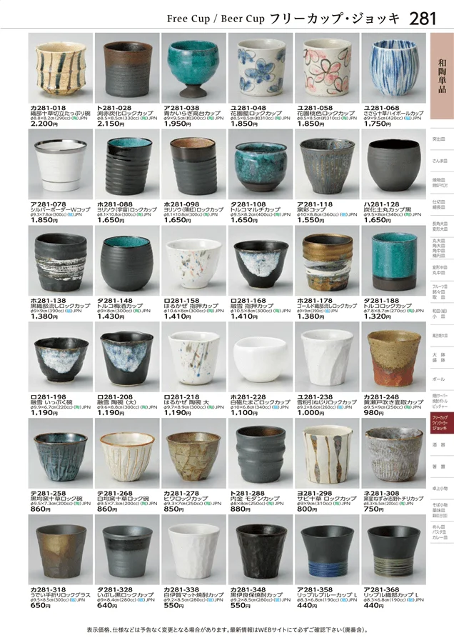 和陶単品 ページ281