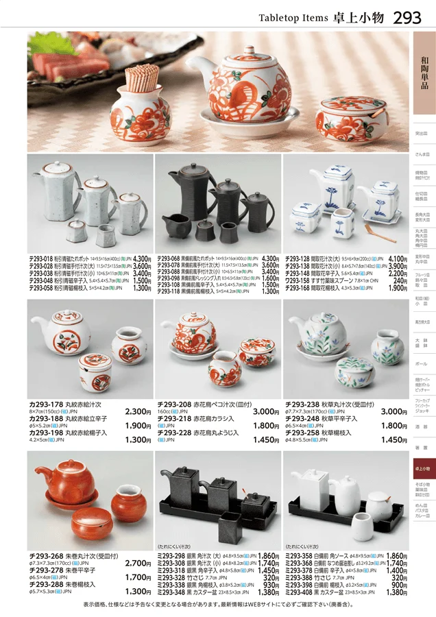 和陶単品 ページ293