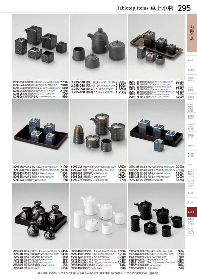 和陶単品 ページ295