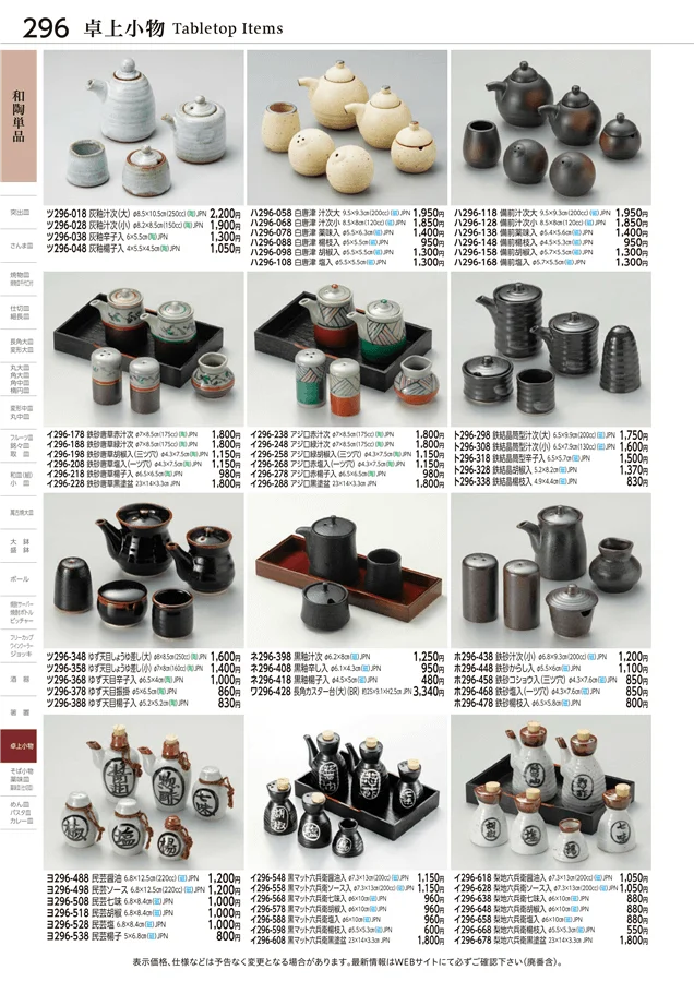 和陶単品 ページ296