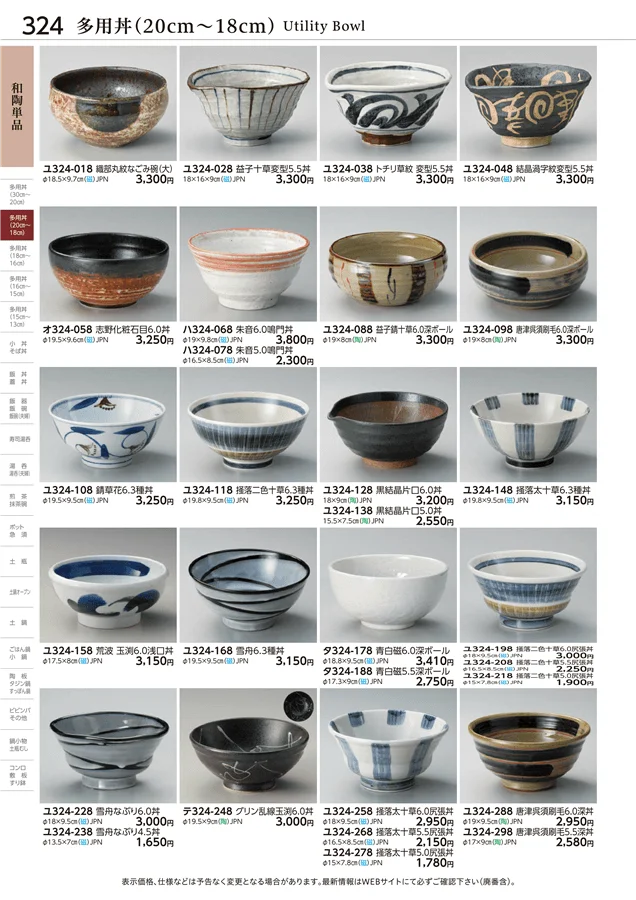 和陶単品 ページ324