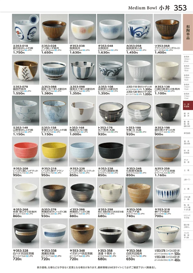 和陶単品 ページ353
