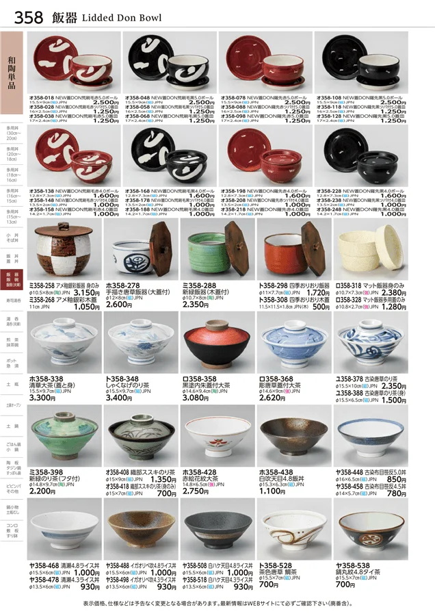 和陶単品 ページ358