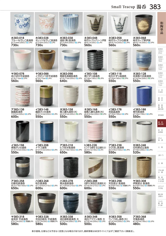 和陶単品 ページ383