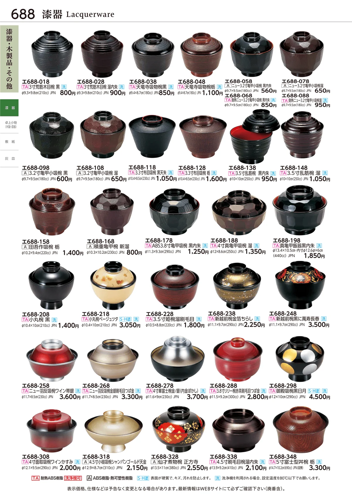 ときわvol.28・ページ番号688・漆器