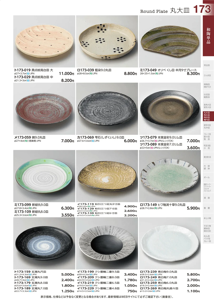和陶単品 ページ173