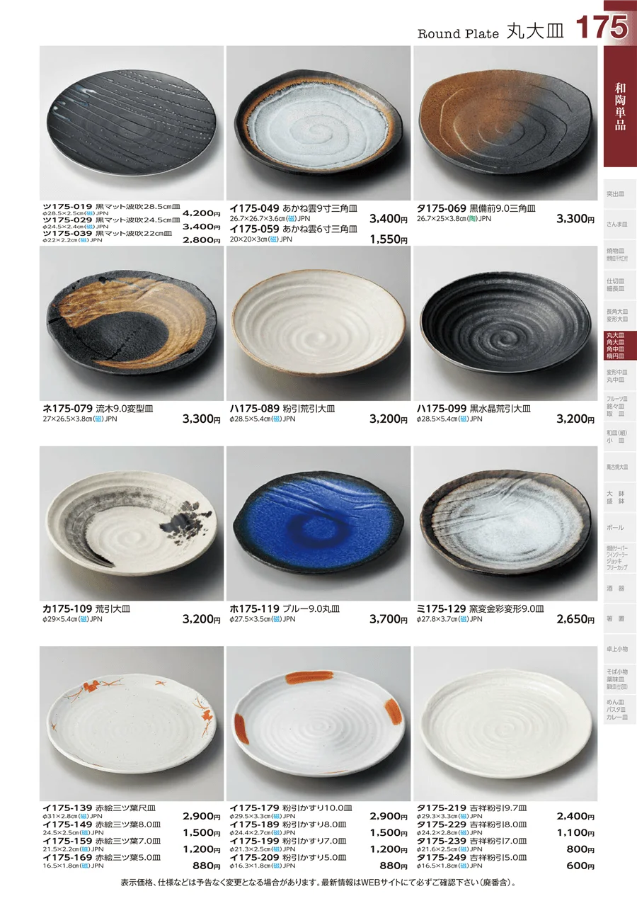 和陶単品 ページ175