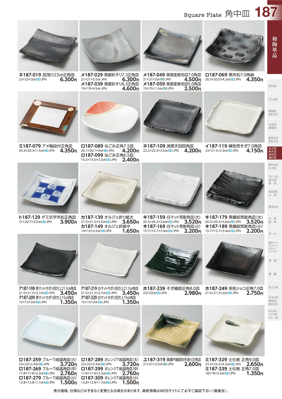 和陶単品 ページ187