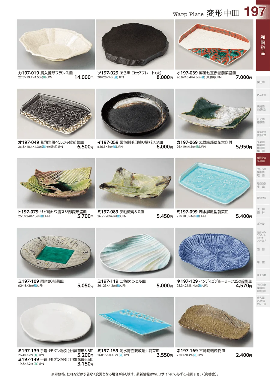 和陶単品 ページ197