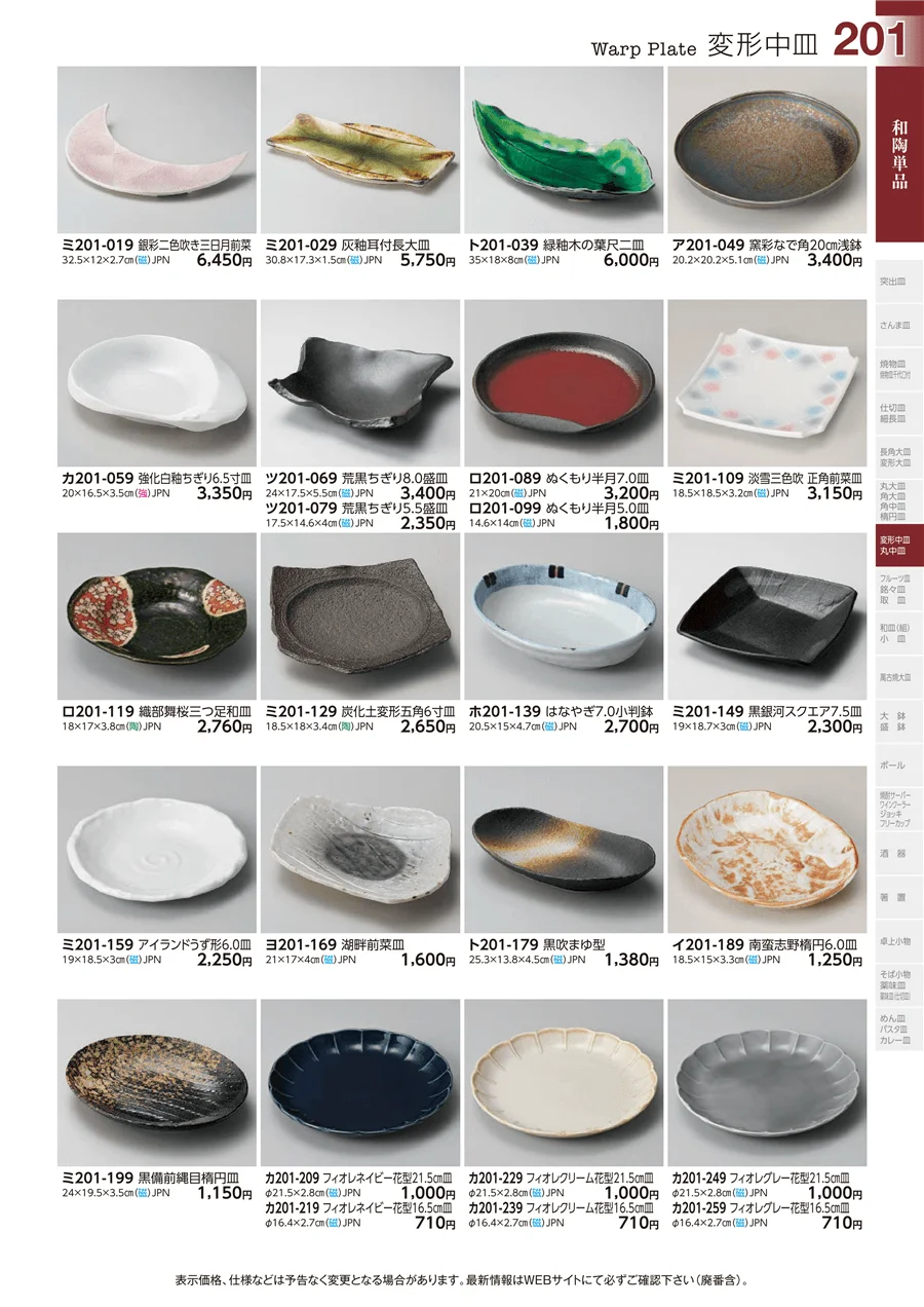 和陶単品 ページ201