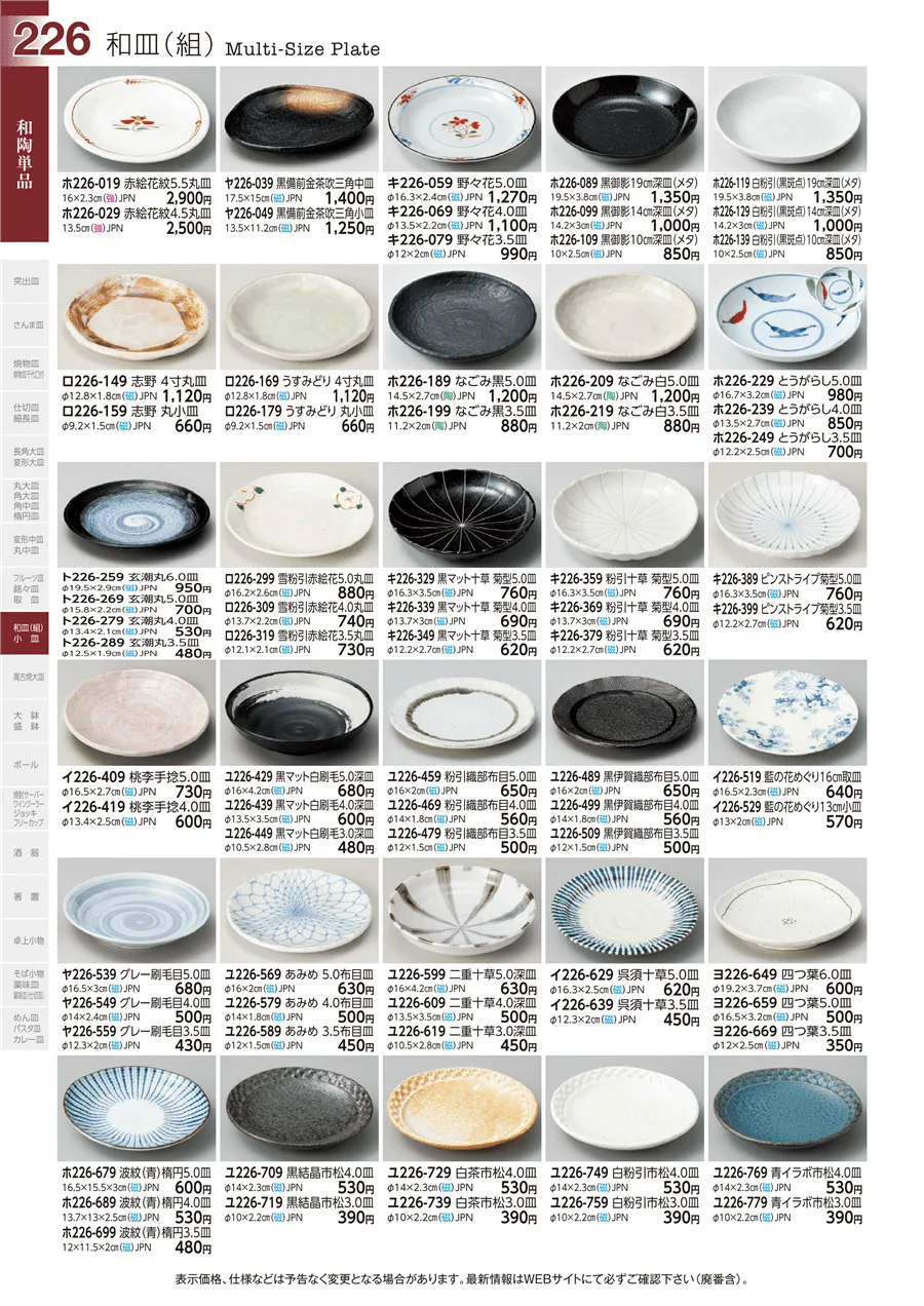 和陶単品 ページ226