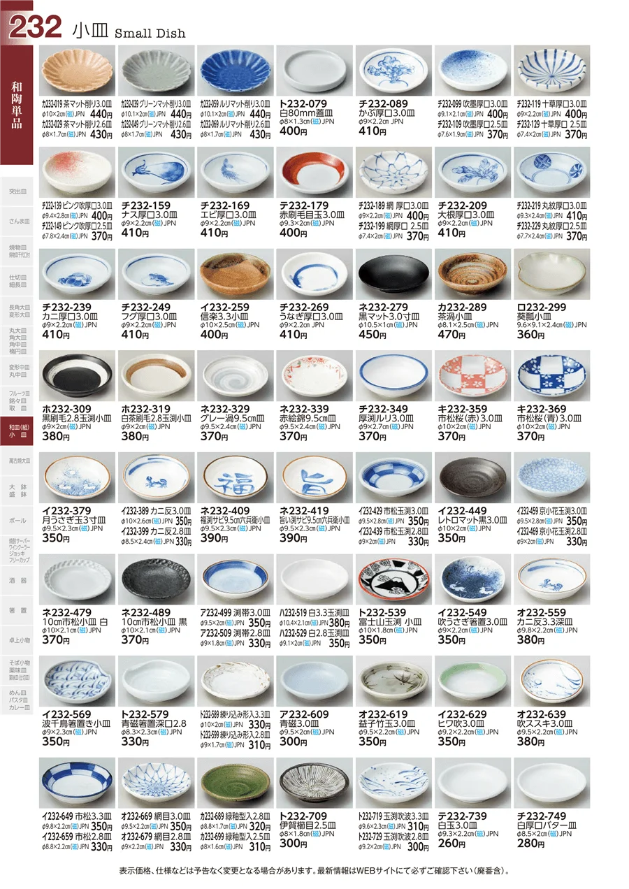 和陶単品 ページ232