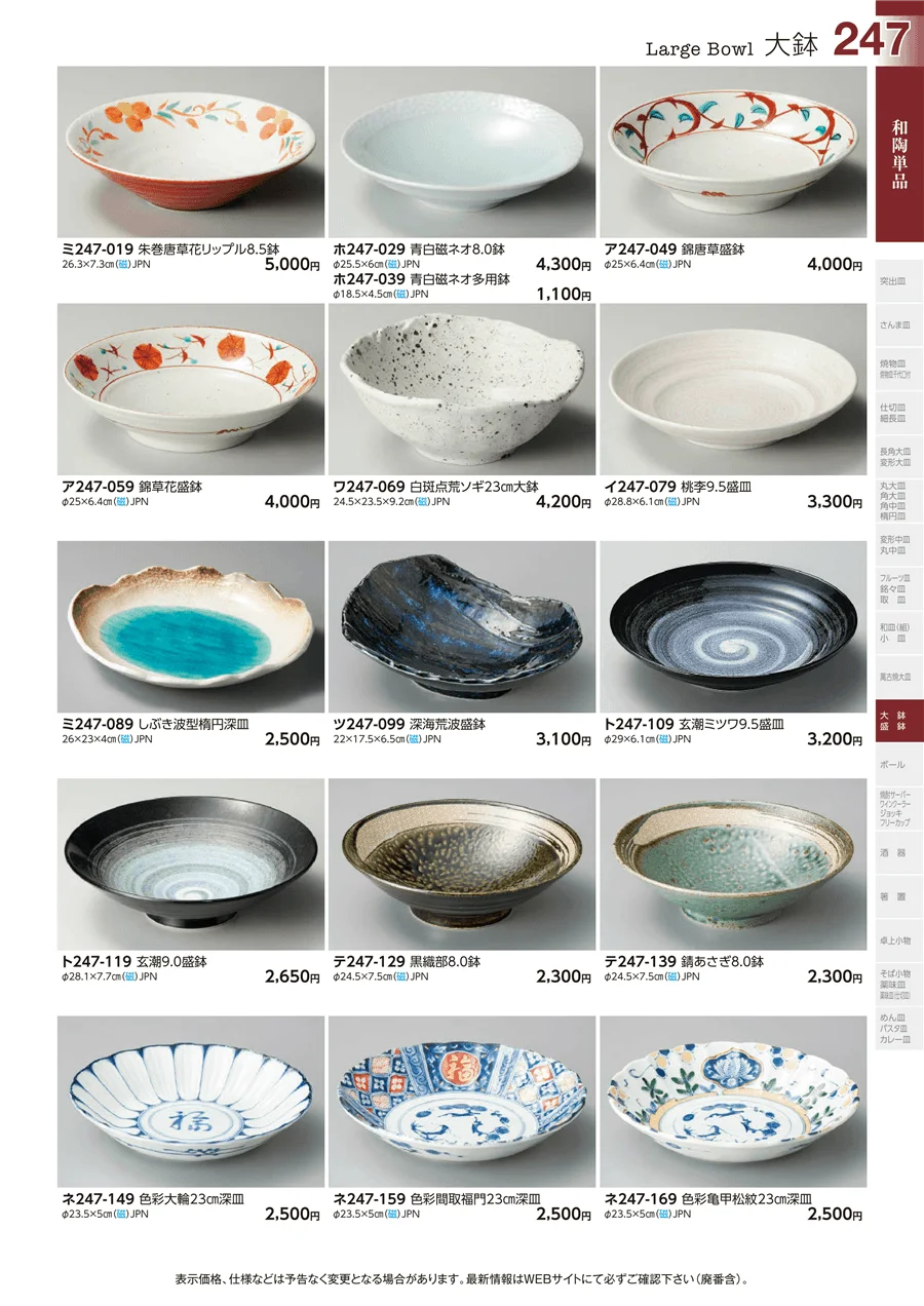 和陶単品 ページ247