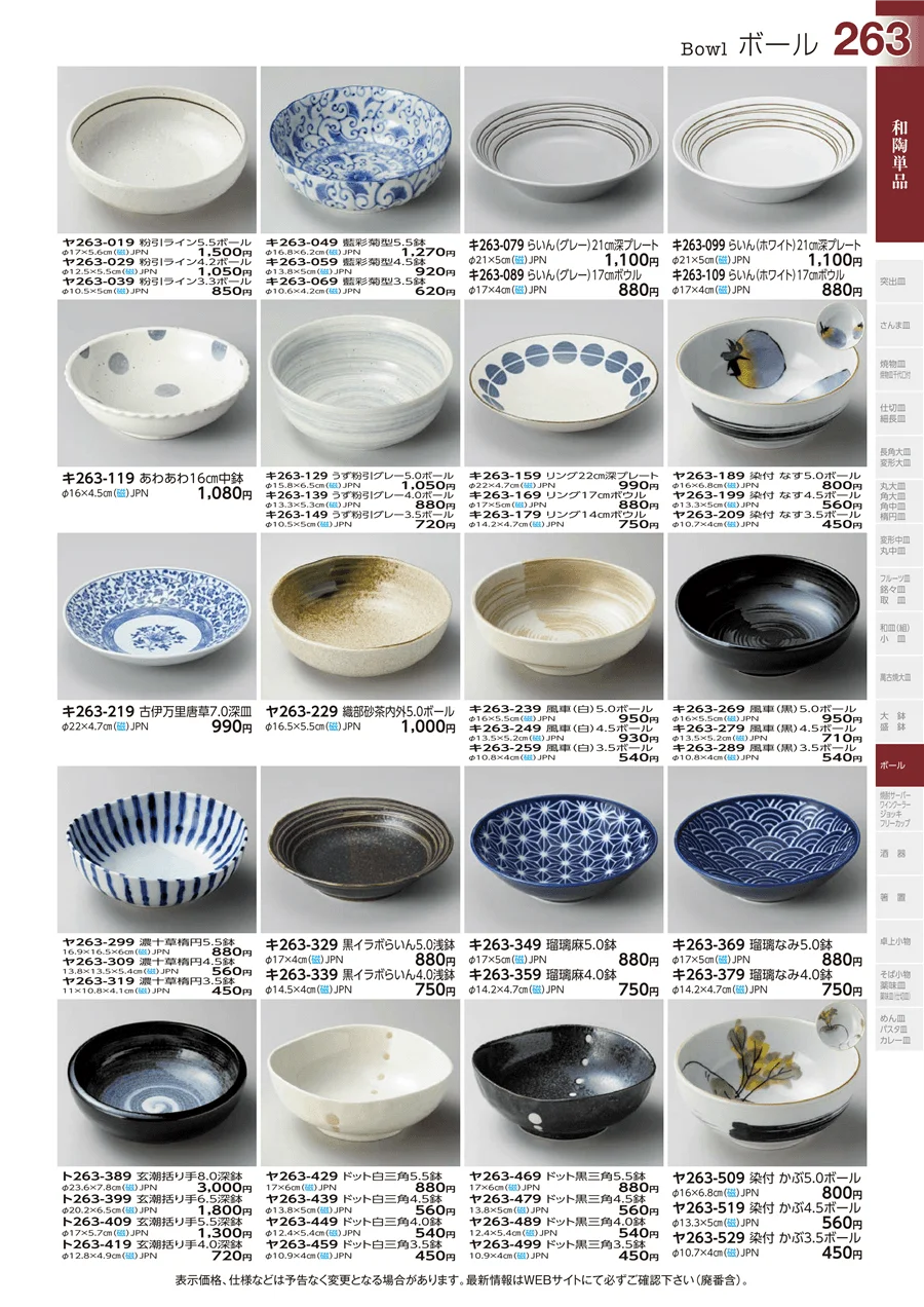 和陶単品 ページ263