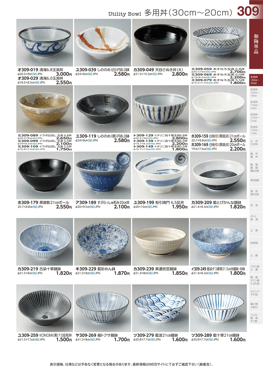 和陶単品 ページ309