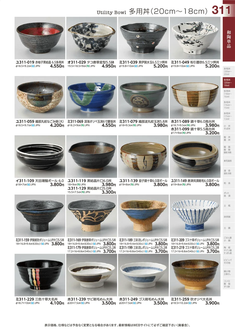 和陶単品 ページ311