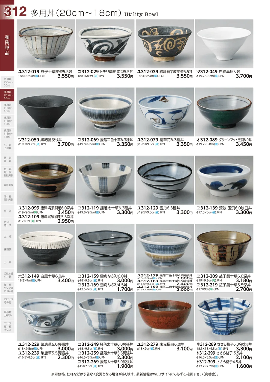 和陶単品 ページ312