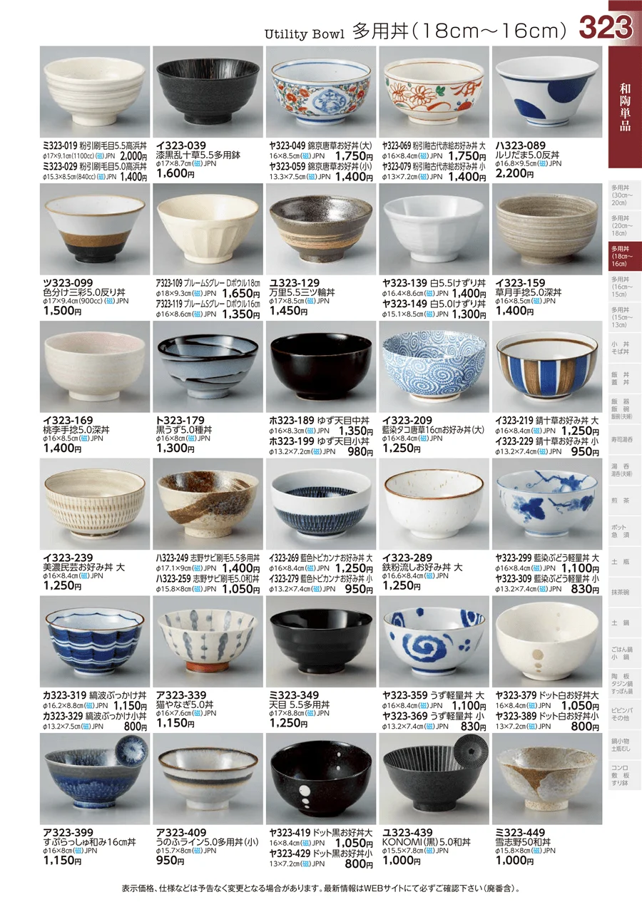和陶単品 ページ323