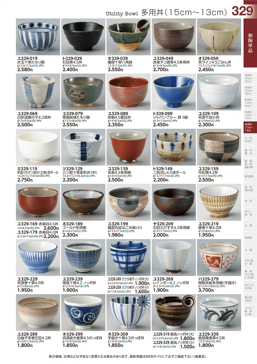 和陶単品 ページ329