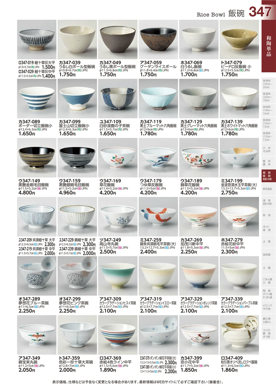 和陶単品 ページ347
