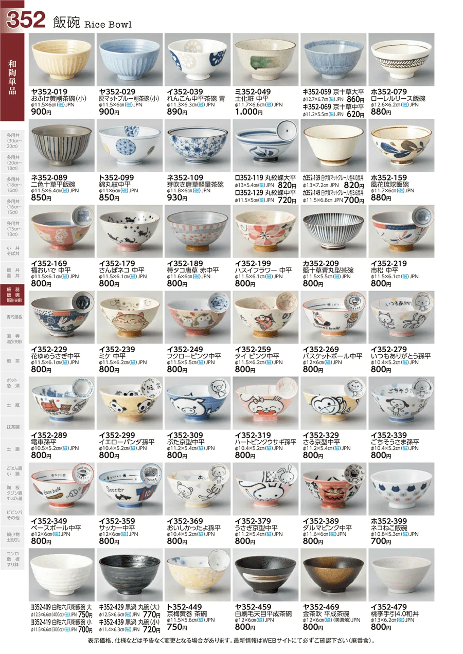 和陶単品 ページ352