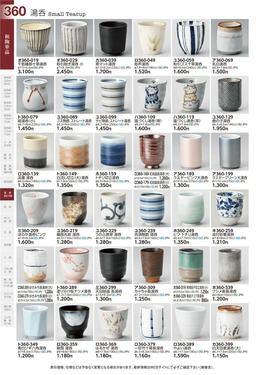和陶単品 ページ360
