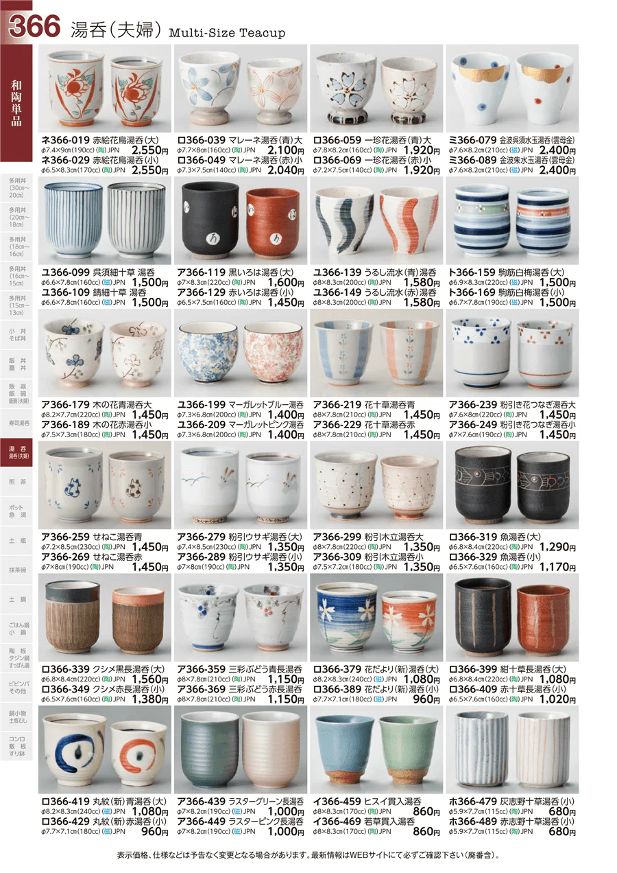 和陶単品 ページ366