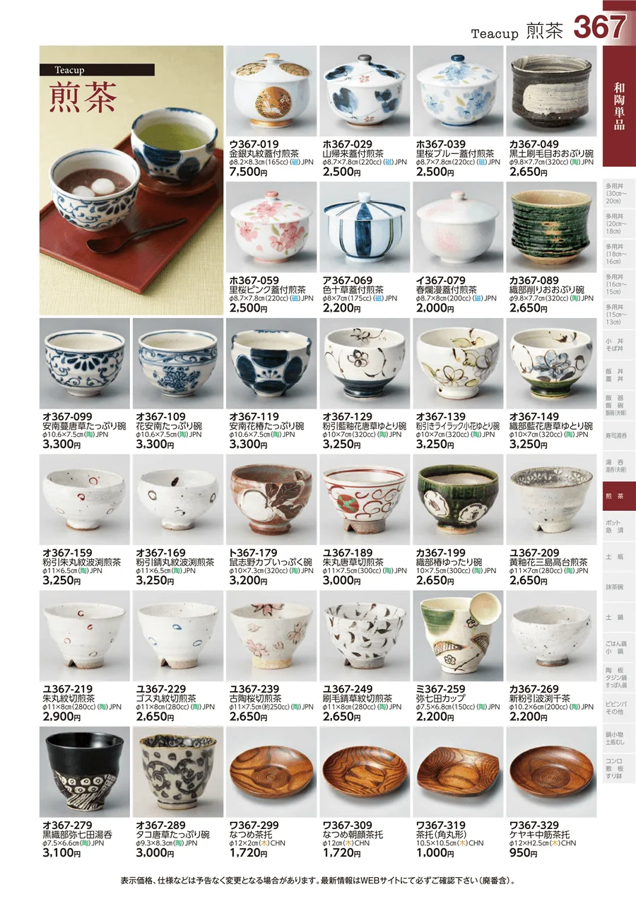 和陶単品 ページ367