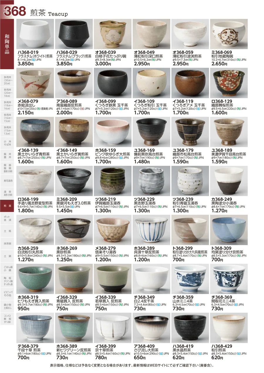 和陶単品 ページ368
